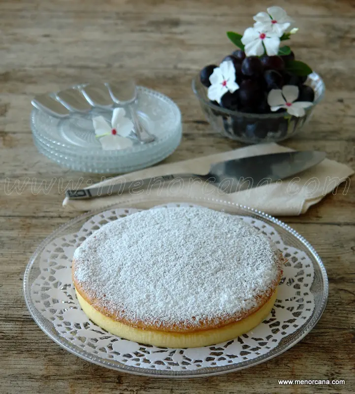 Pastel de queso japonés