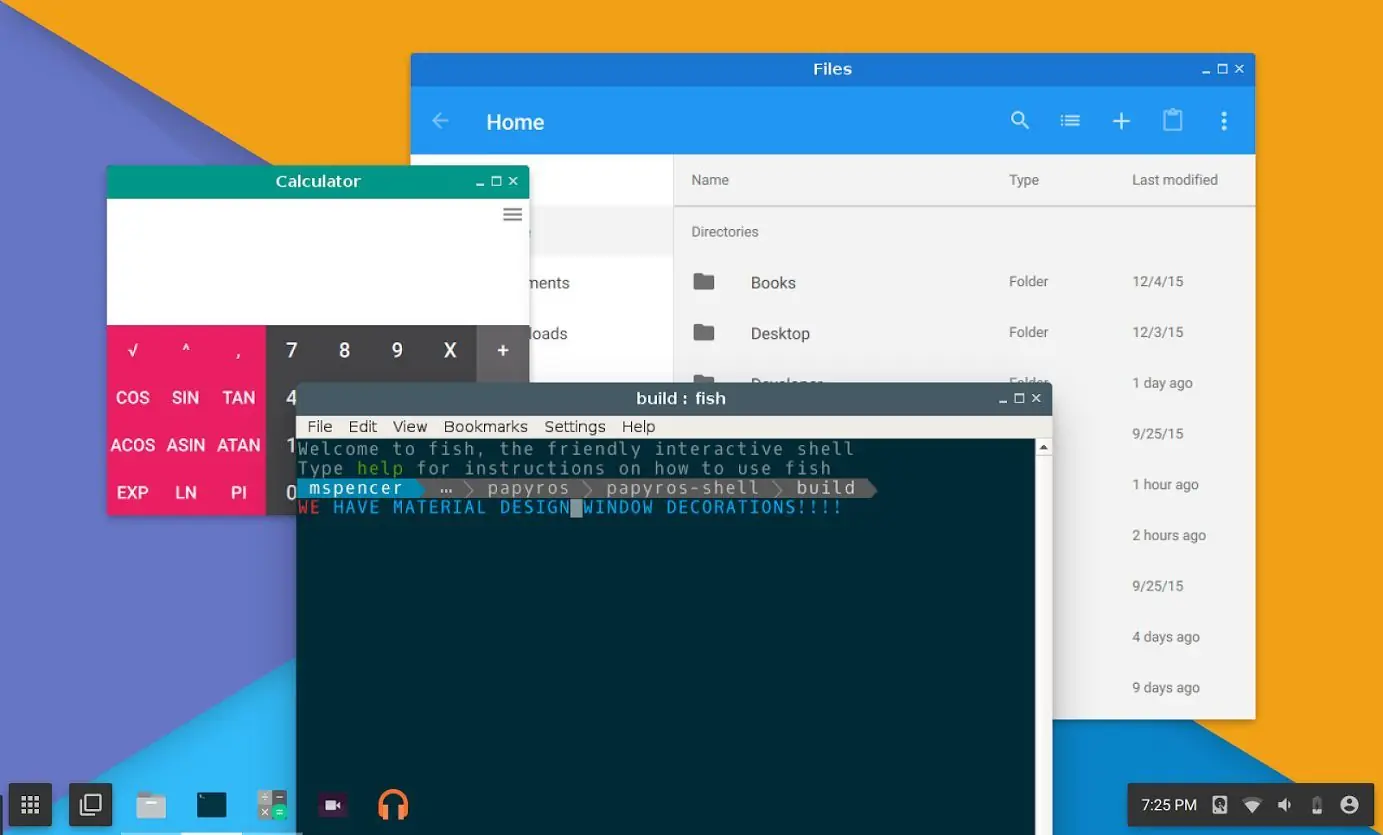 Papyros, una distribución Linux inspirada en Material Design