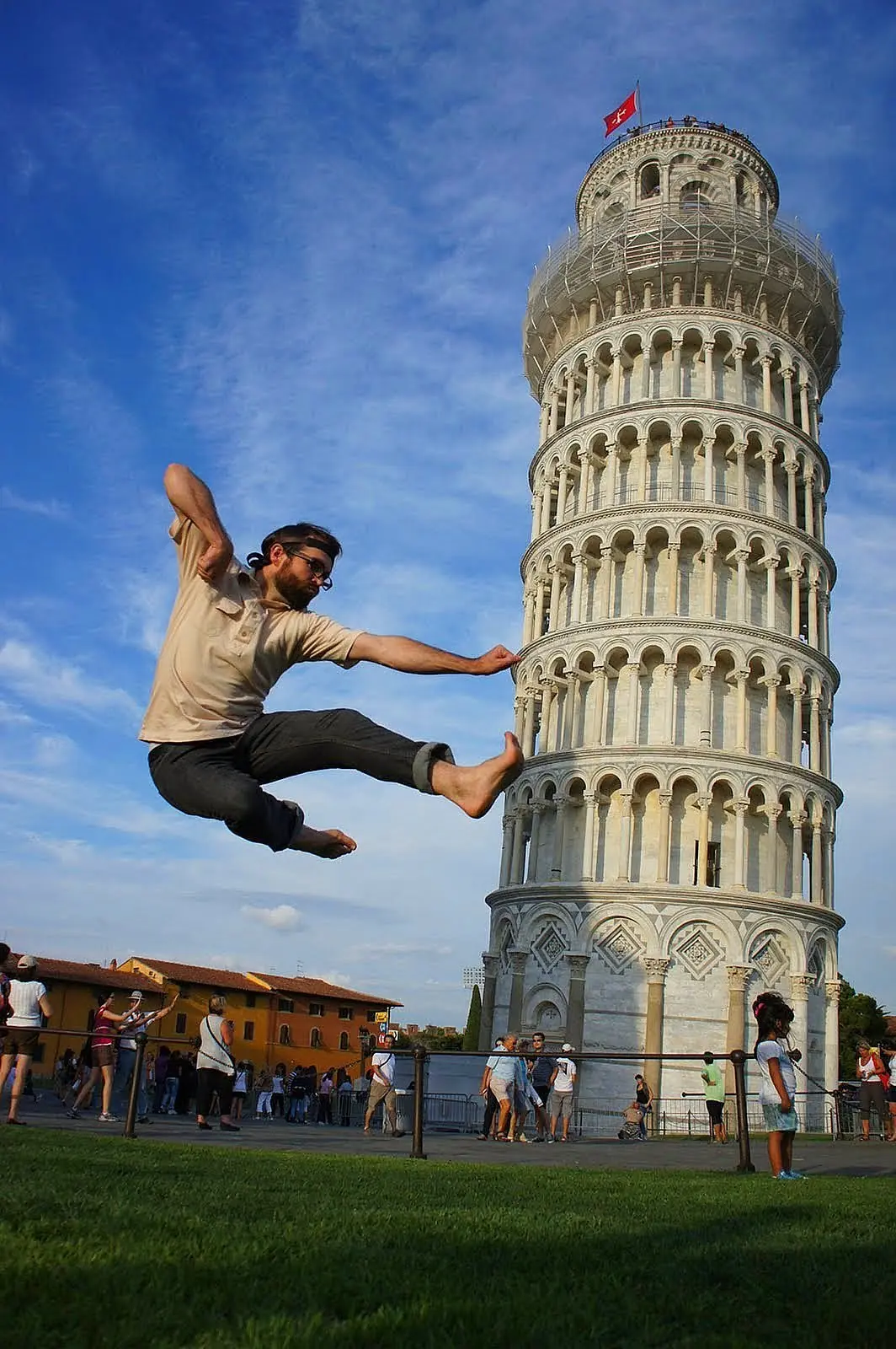 torre de pizza