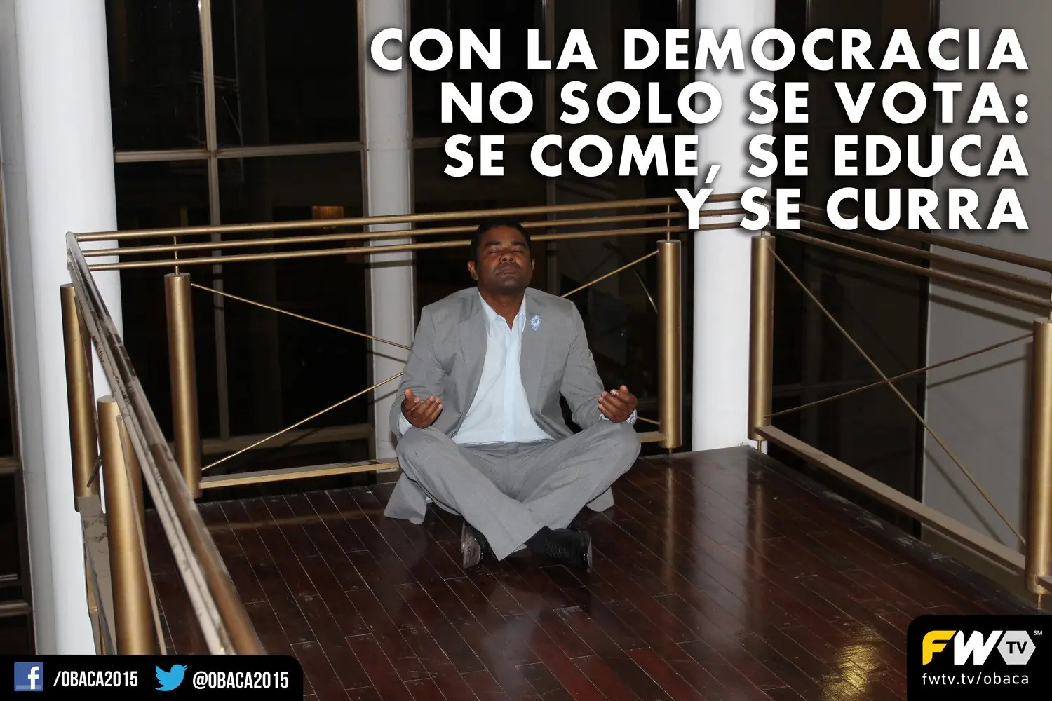 Obaca el taringuero y político del pueblo