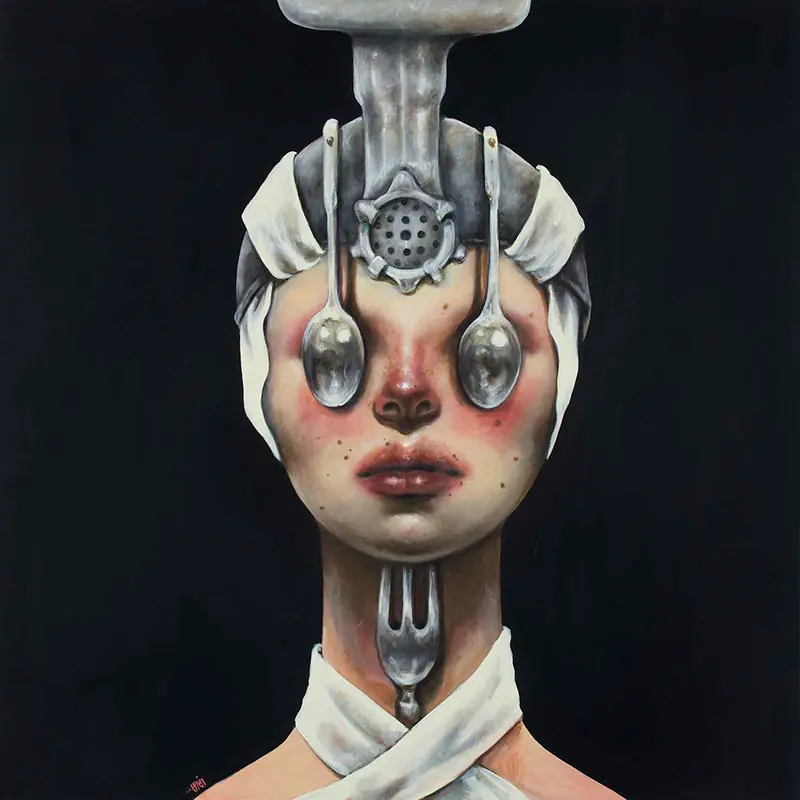 Serie: Los Pintores - 34 - Afarin Sajedi