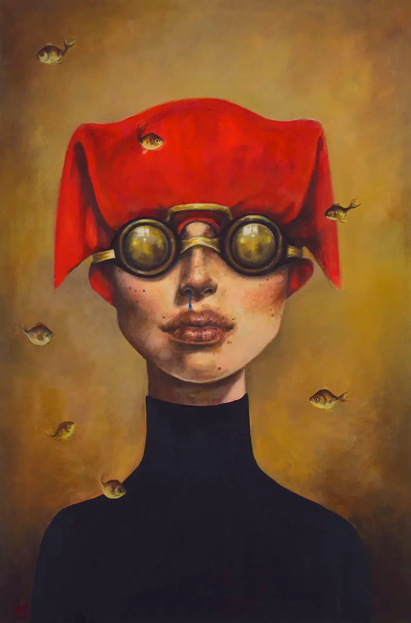 Serie: Los Pintores - 34 - Afarin Sajedi