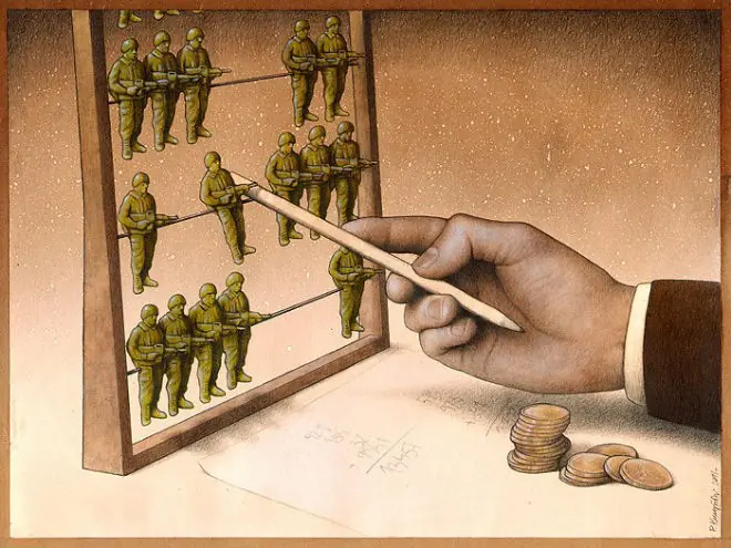 La ácida sátira ilustrada de Pawel Kuczynski