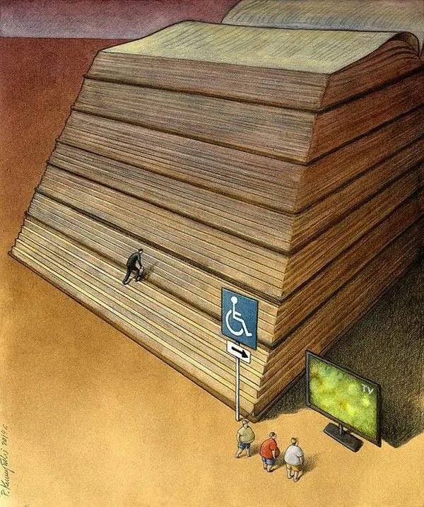 La ácida sátira ilustrada de Pawel Kuczynski