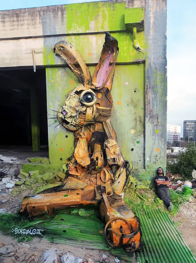 Te muestro al mejor artista callejero