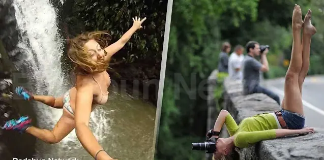 Las selfies tomadas justo antes de Morir