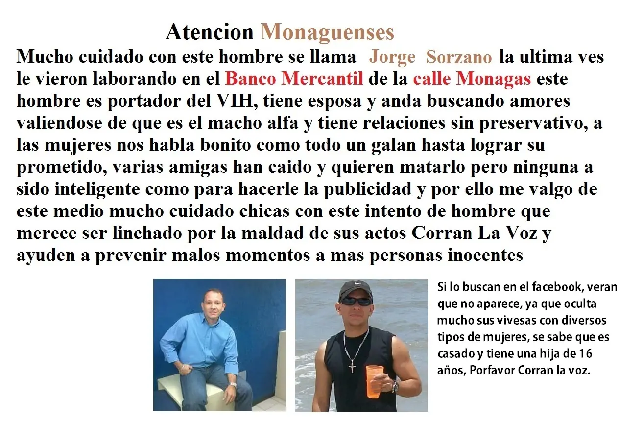 Desenmascarando Hombre Con VIH Sida! Jorge Sorzano