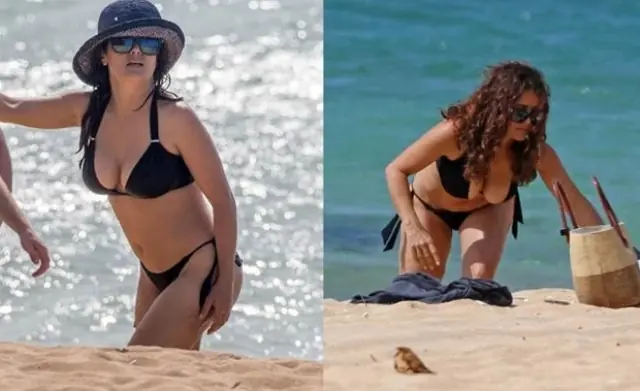 Famosas que usaron bikinis en las playas [verano 2015]