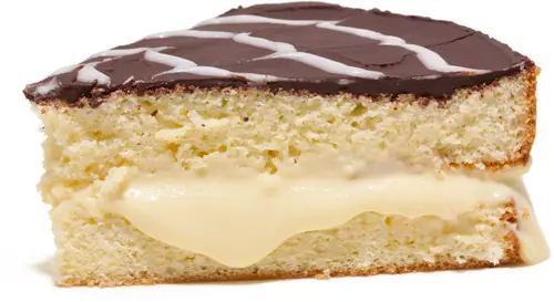 Pastel de crema boston