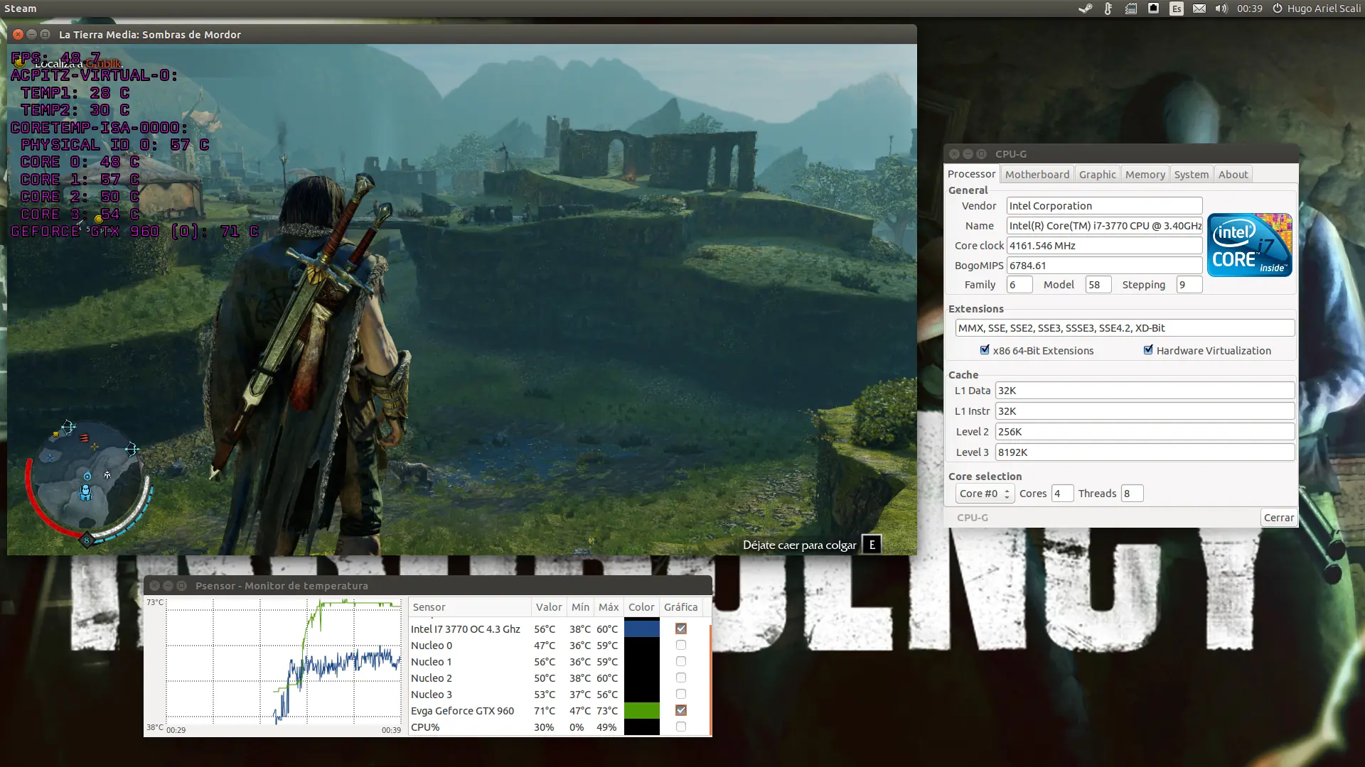Overclock Intel I7 3770 no K 4.5Ghz ACTUALIZADO
