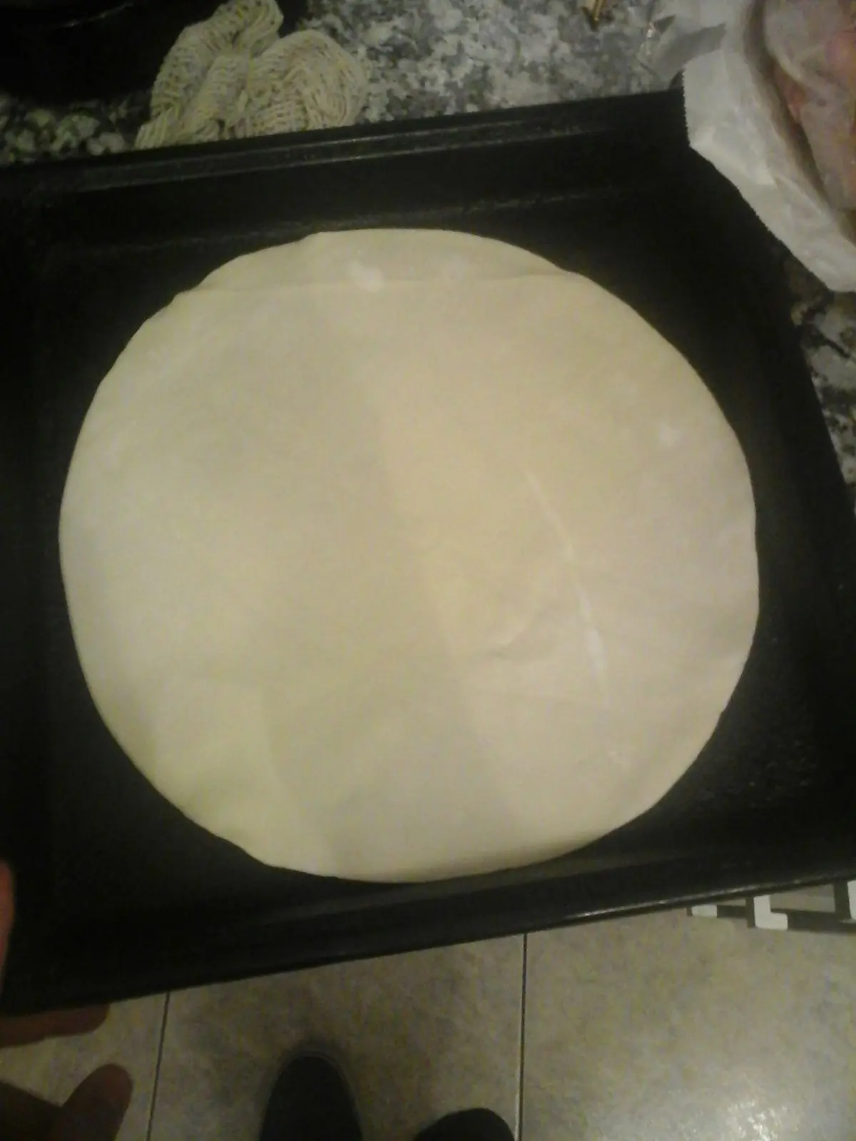 Como Macri aumentó la carne hice una tarta de jamón y queso Como Macri aumentó la carne hice una tarta de jamón y queso