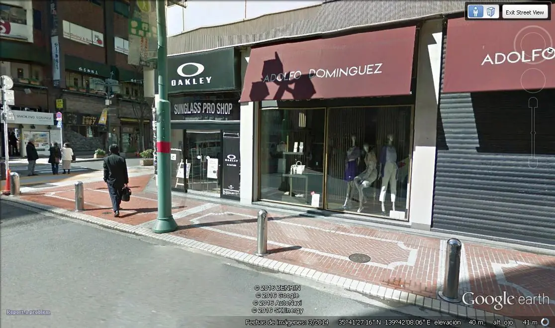 Paseo por Tokio, google street view