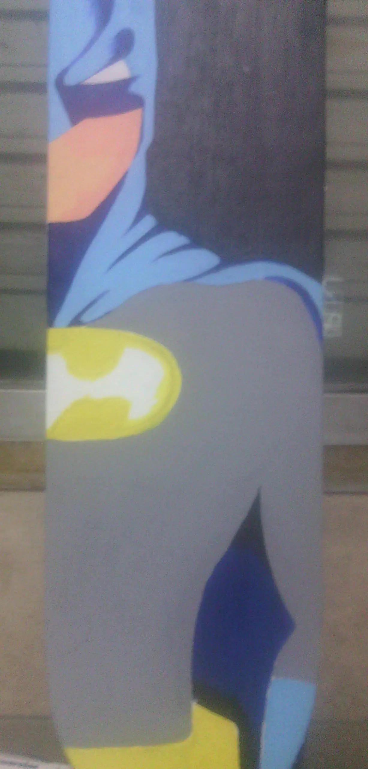 Pinte a Batman en una patineta y te l..