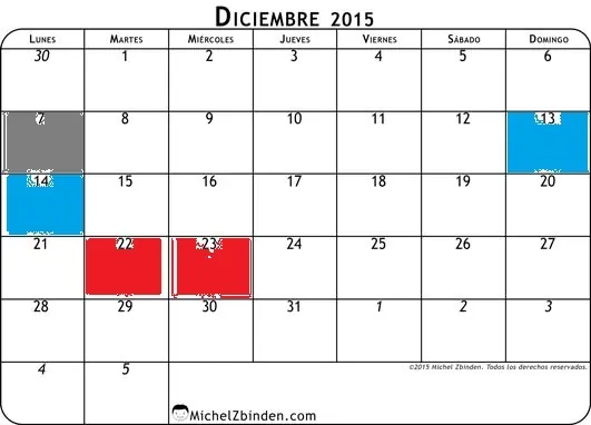 Calendario
