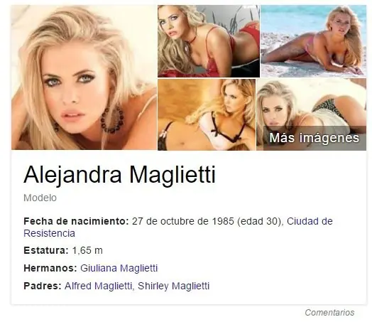 Alejandra Maglietti - Rubia y Rica.