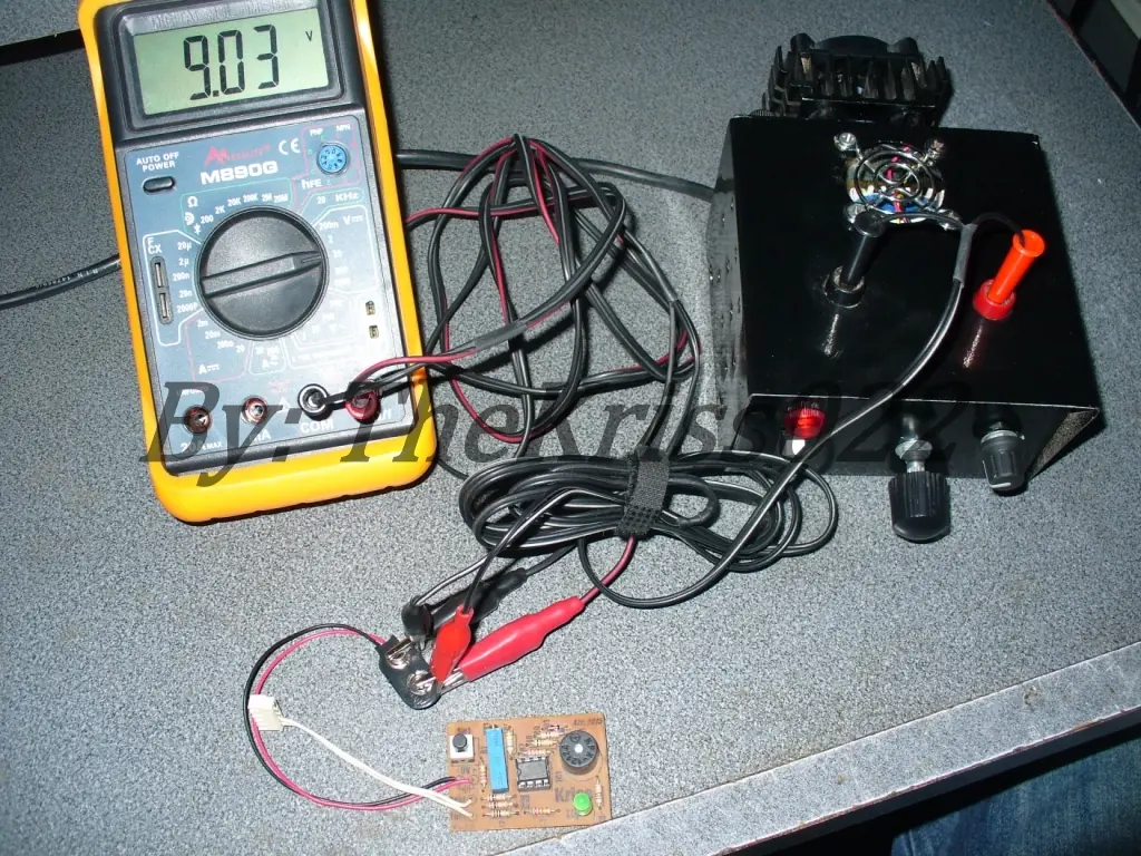 fuente de laboratorio
