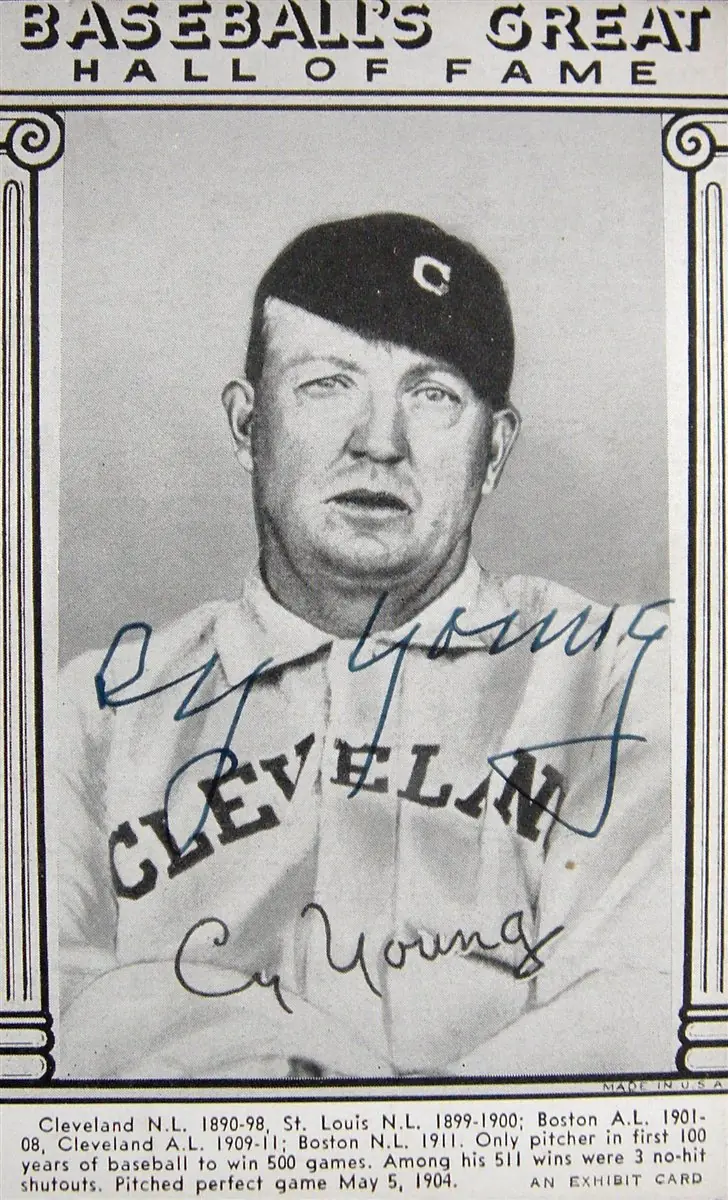 Una leyenda del béisbol "Cy Young" (Jugador) Una leyenda del béisbol "Cy Young" (Jugador)