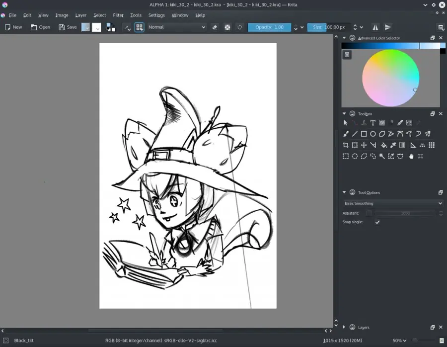 Krita se independiza de la suite Calligra