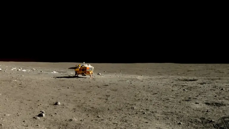 China publicó imágenes HD y a color de su misión en la Luna