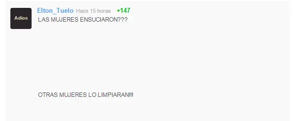 Taringa, esta es la impresión que damos