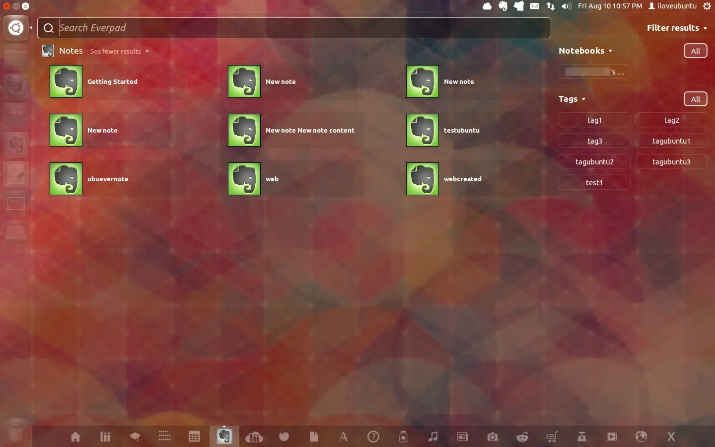 Nueva versión de Everpad 2.3, cliente de Evernote para Linu