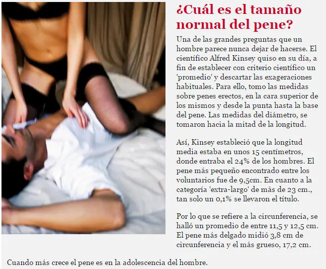 datos sobre sexualidad