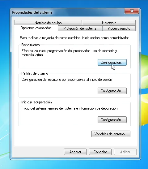 Optimizar Windows 7