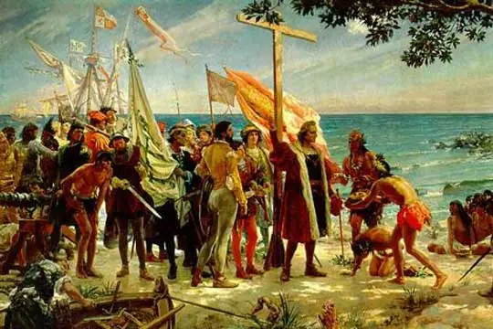 el desastre de la colonización y el cristianismo en América