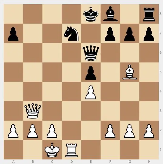Una obra de arte de Morphy, cada movimiento explicado