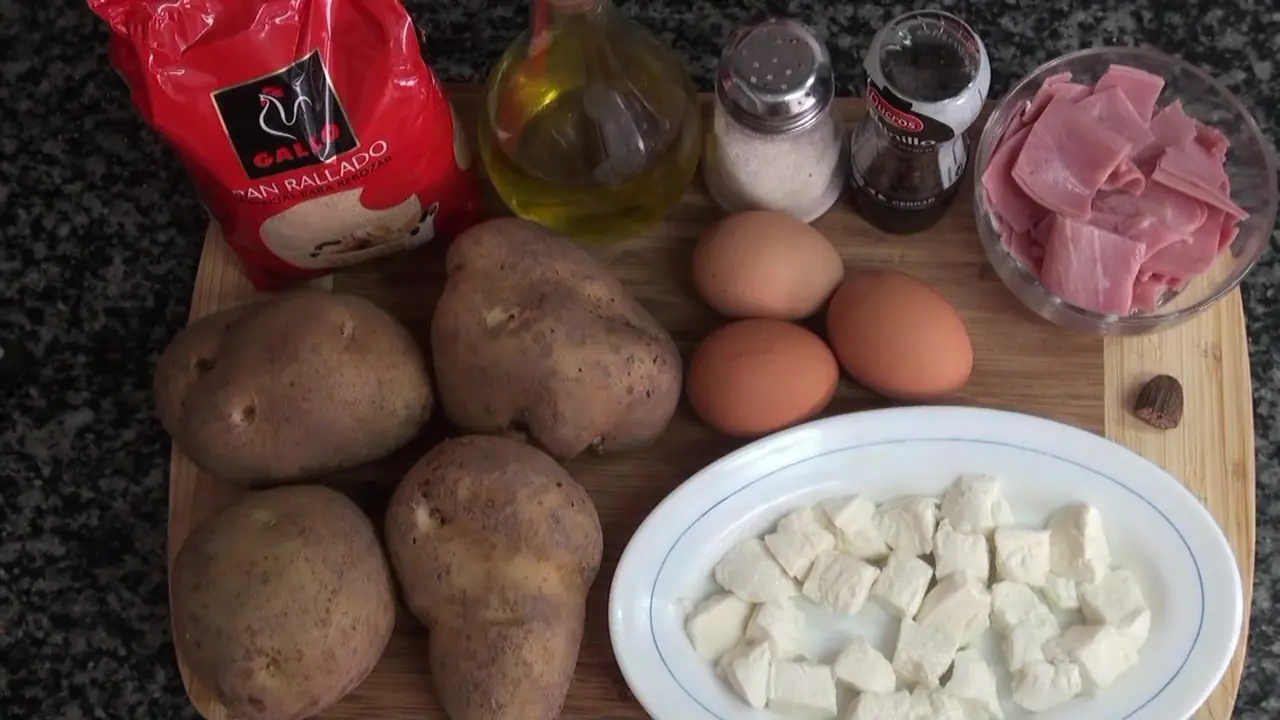 Sabrosas croquetas de papa con queso muzzarella
