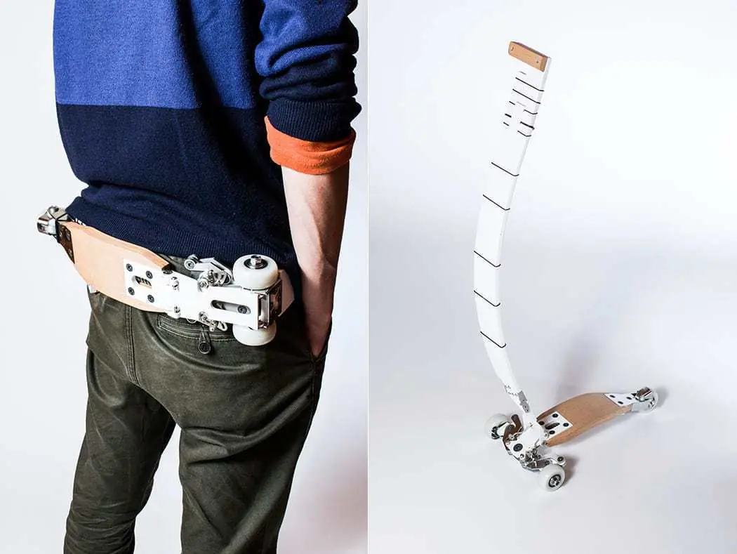 W, un patinete plegable diseñado para el entorno urbano