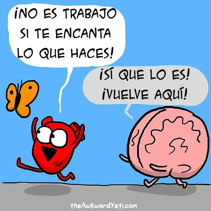 La batalla entre pensar y sentir, Corazón vs Cerebro