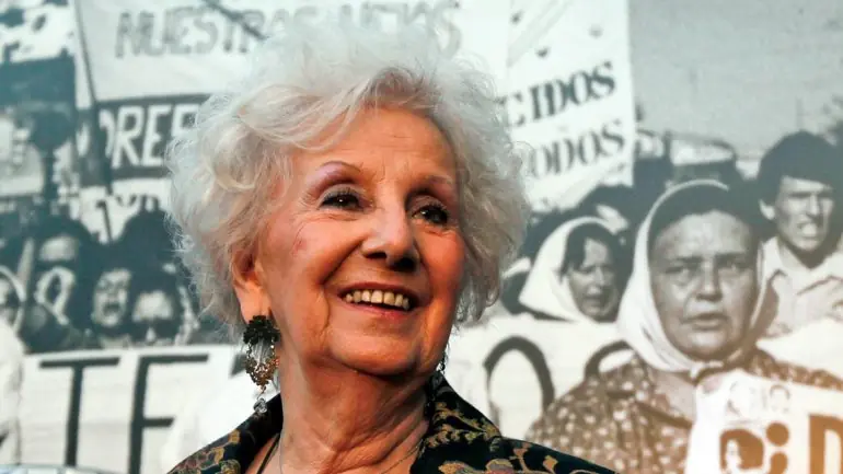 Estela de Carlotto: "Cristina Kirchner no es mi amiga"