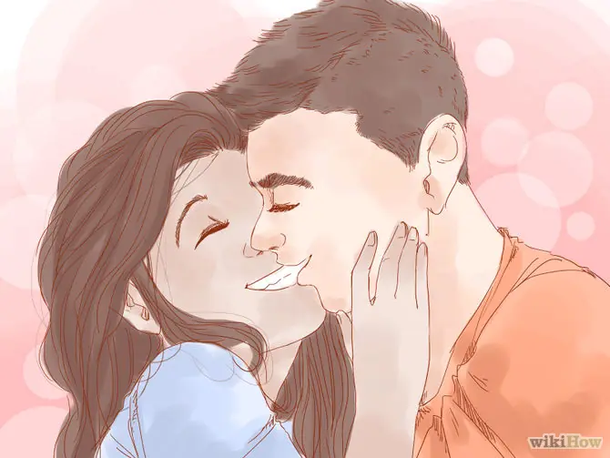 como dar besos