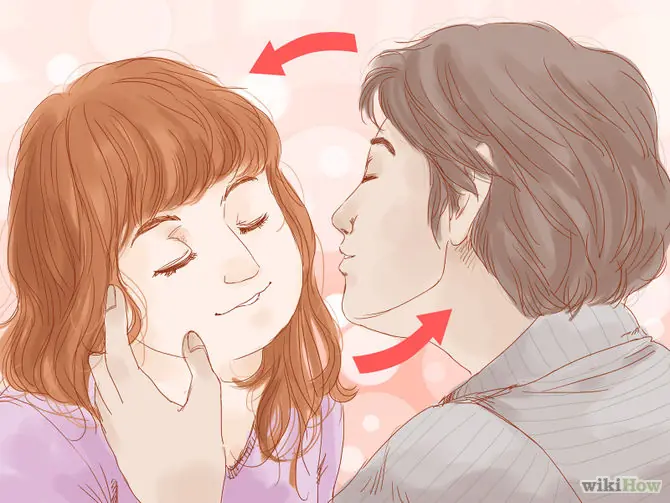 como dar besos