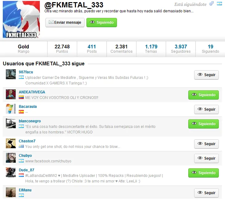 Taringa! Personalizable v2.0 Extension - Chrome/Firefox Taringa! Personalizable v2.0 Extension - Chrome/Firefox