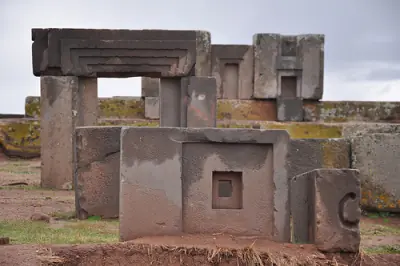 Mega Ingeniería en ruinas de Tihuanaco-Bolivia.
