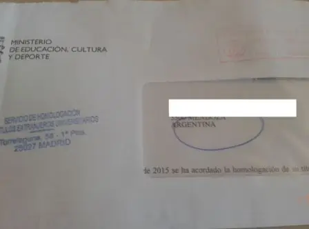 homologacion