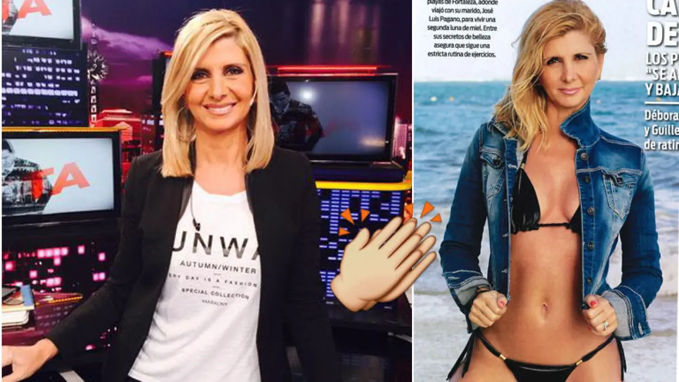 MILF: Debora plager en bikini a los 45