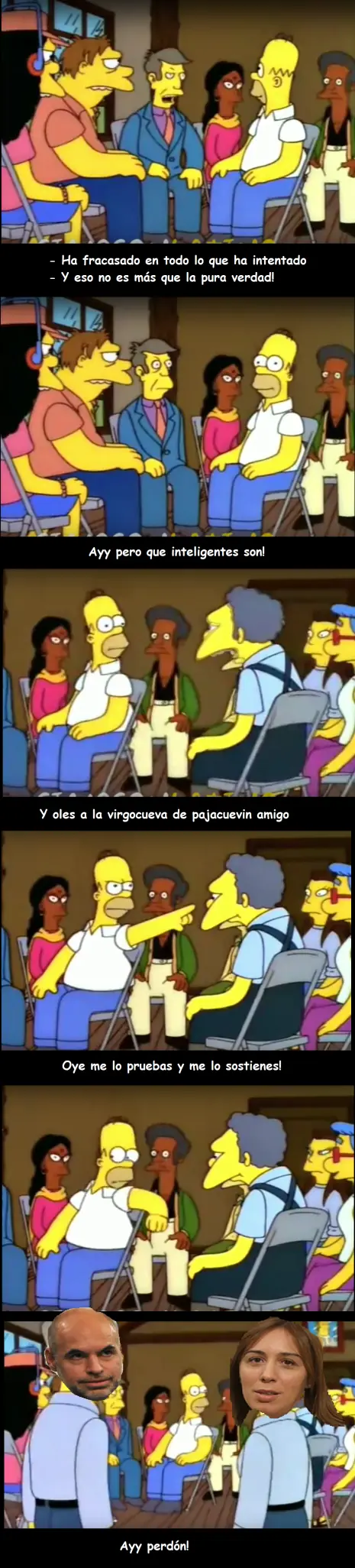 Los Simpson votan al Cambio y entran a la Secta Alegre