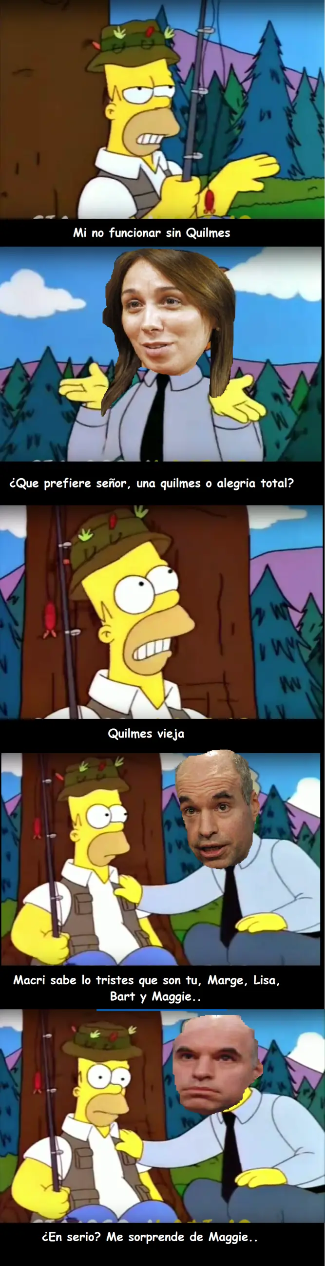 Los Simpson votan al Cambio y entran a la Secta Alegre