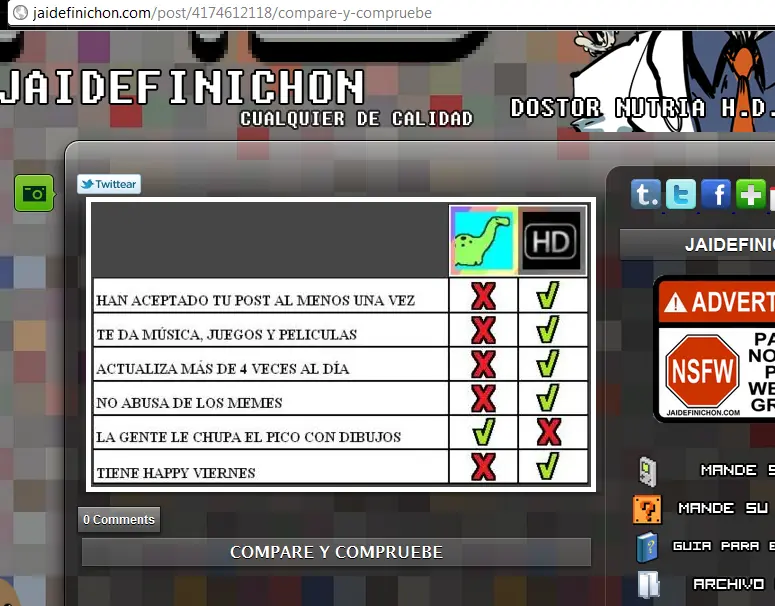 Jai Definichon HD - Humor, Memes, HappyViernes y Boton Verde
