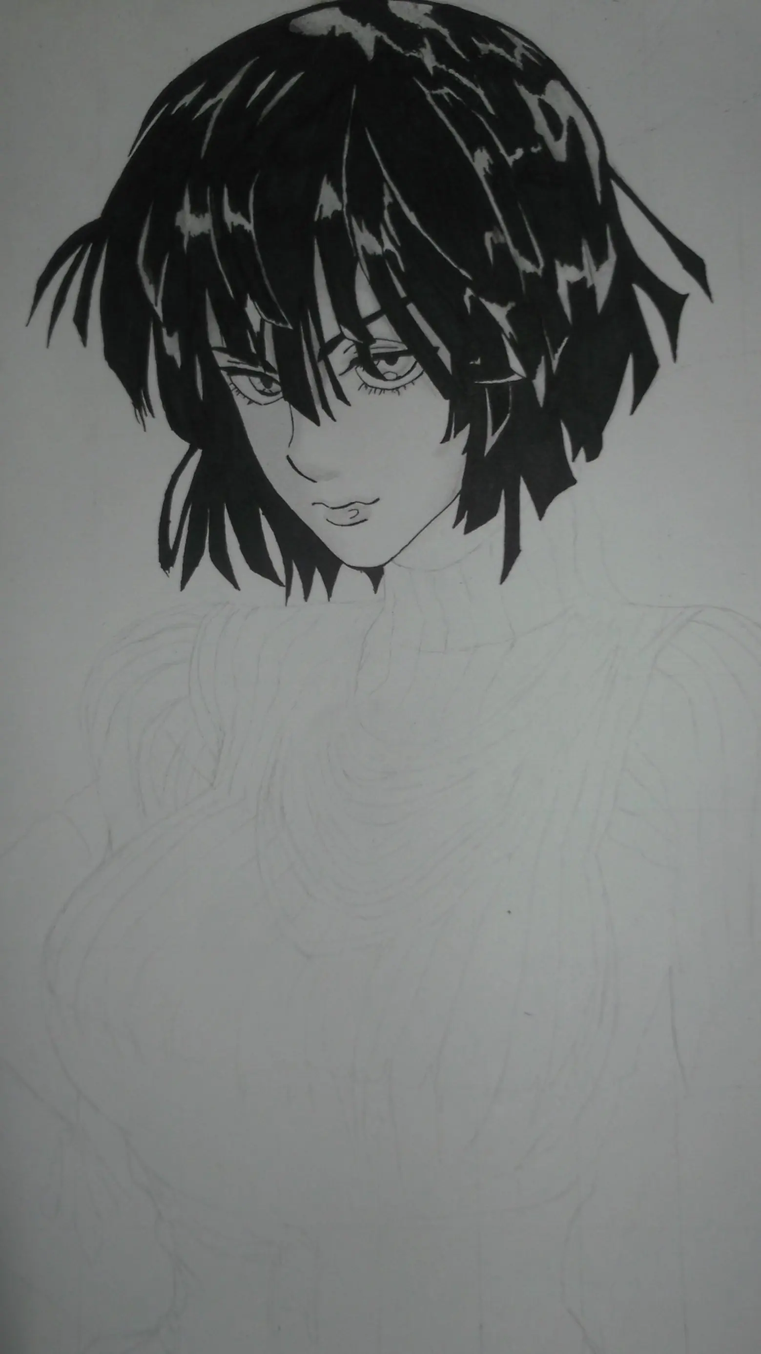 Dibujo Fubuki One Punch Man