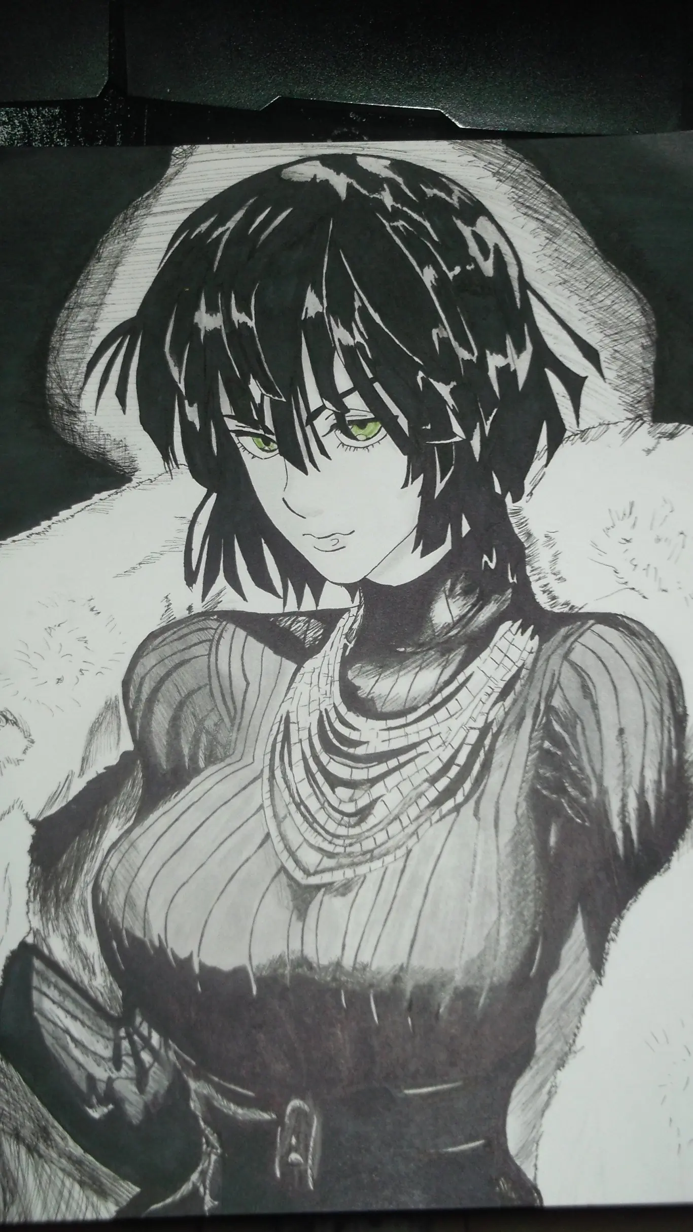 Dibujo Fubuki One Punch Man