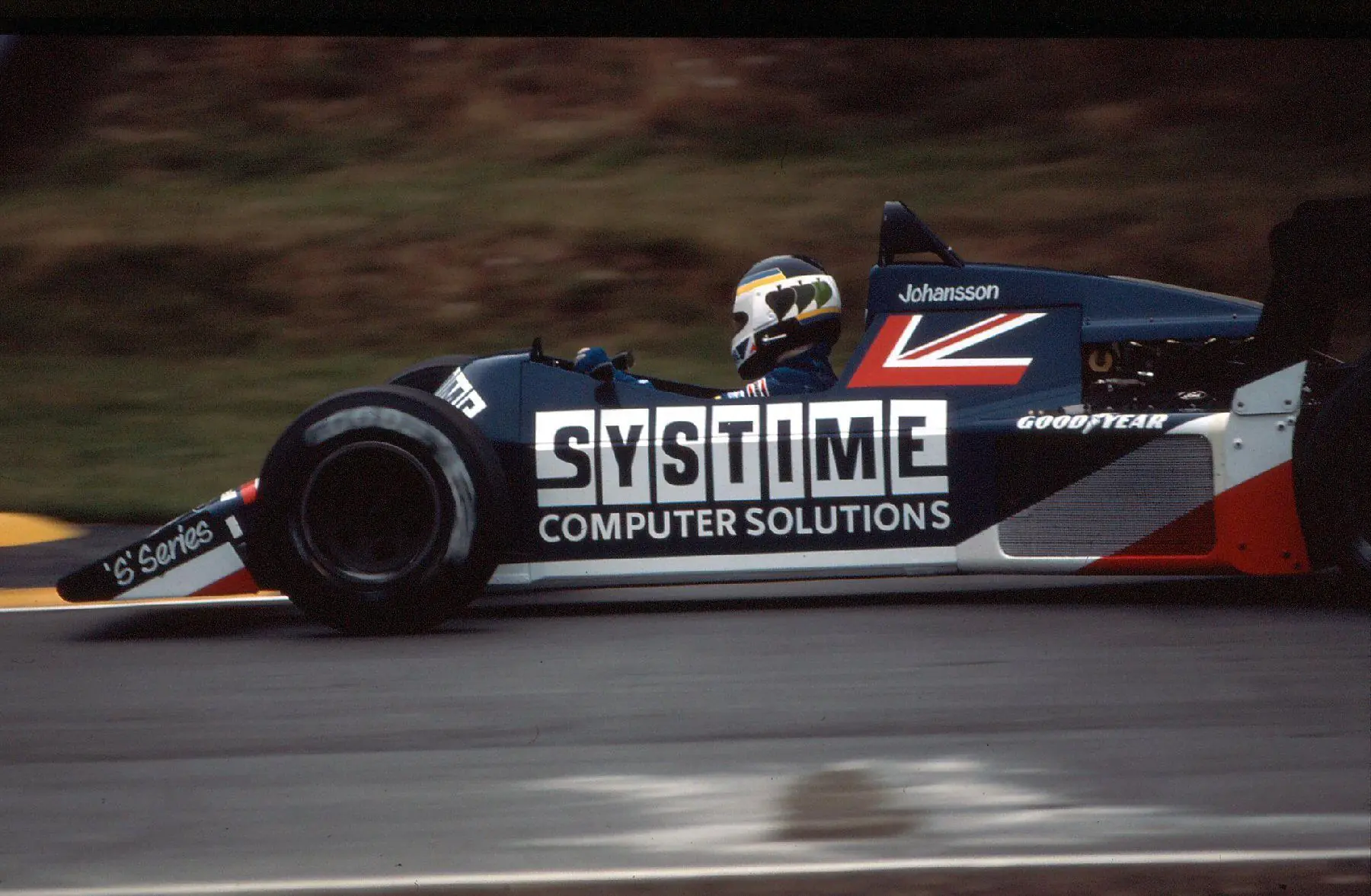 Cascos históricos: Stefan Johansson