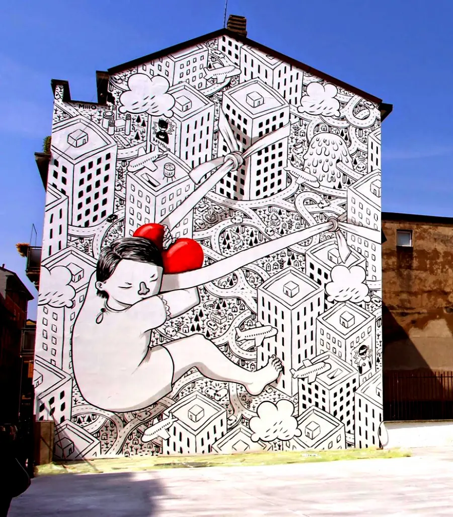 Arte Callejero con dignidad, no como "Acción Poética"