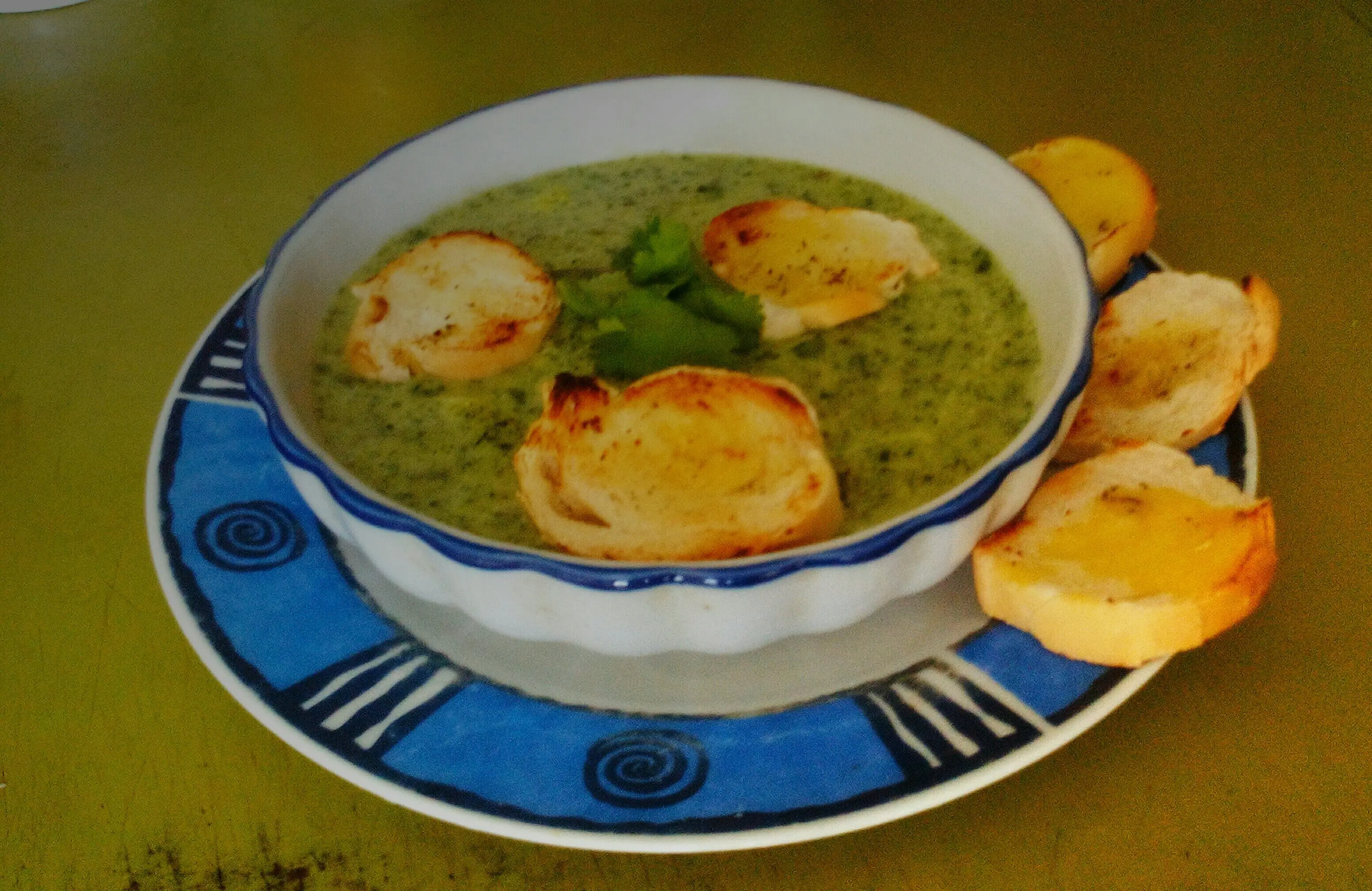 Receta de crema de acelgas casera.