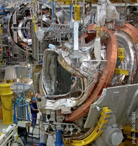 Alemania enciende por primera vez su reactor de fusión Alemania enciende por primera vez su reactor de fusión
