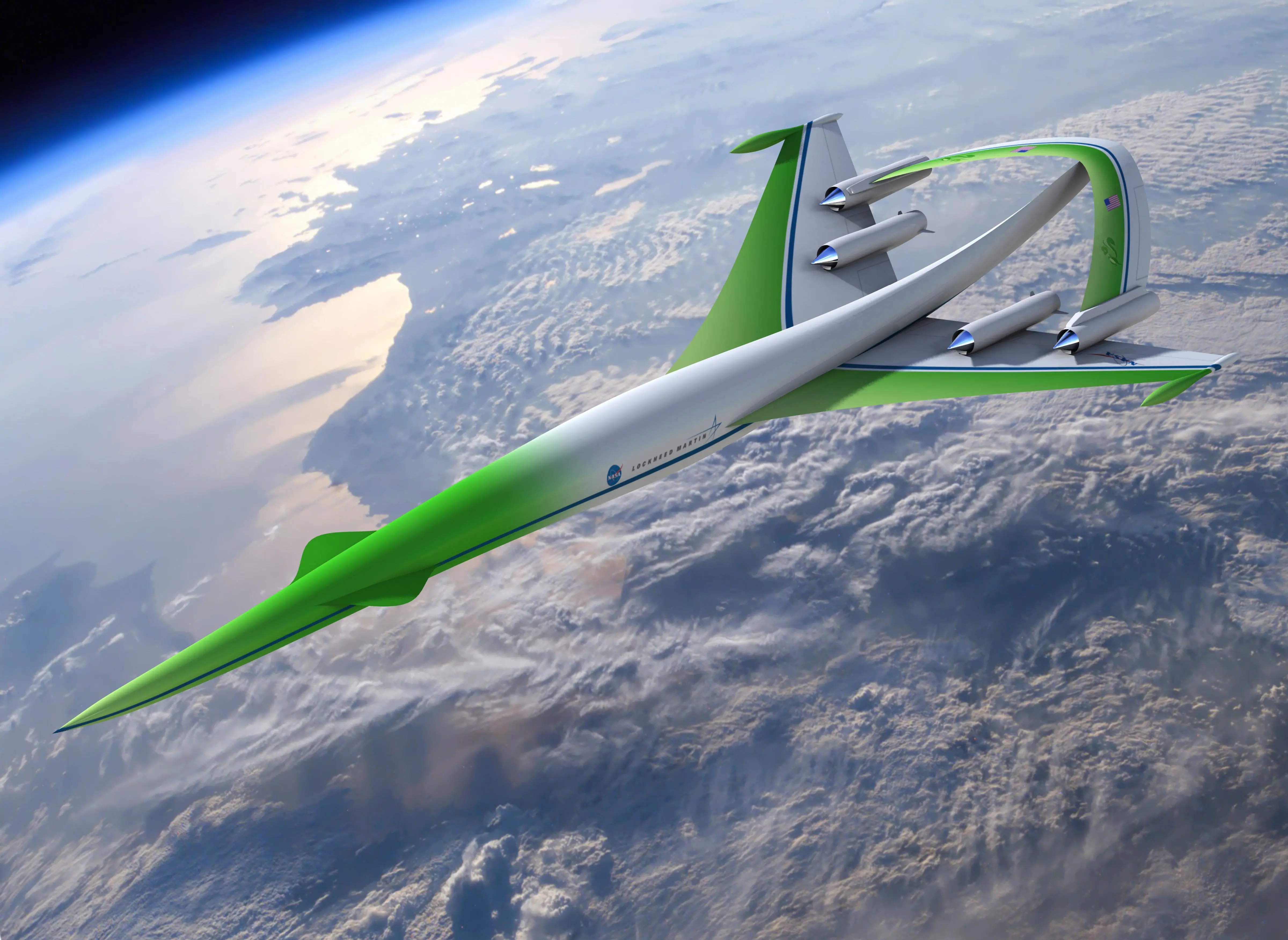 Avión conceptual: Supersonic Green Machine
