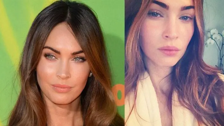 17 famosas con y sin maquillaje que te sorprenderán
